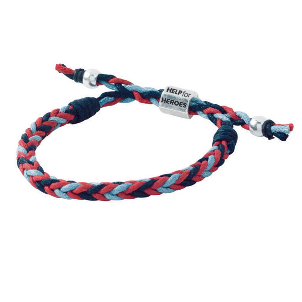 Help for Heroes Chessington Plaited Bracelet