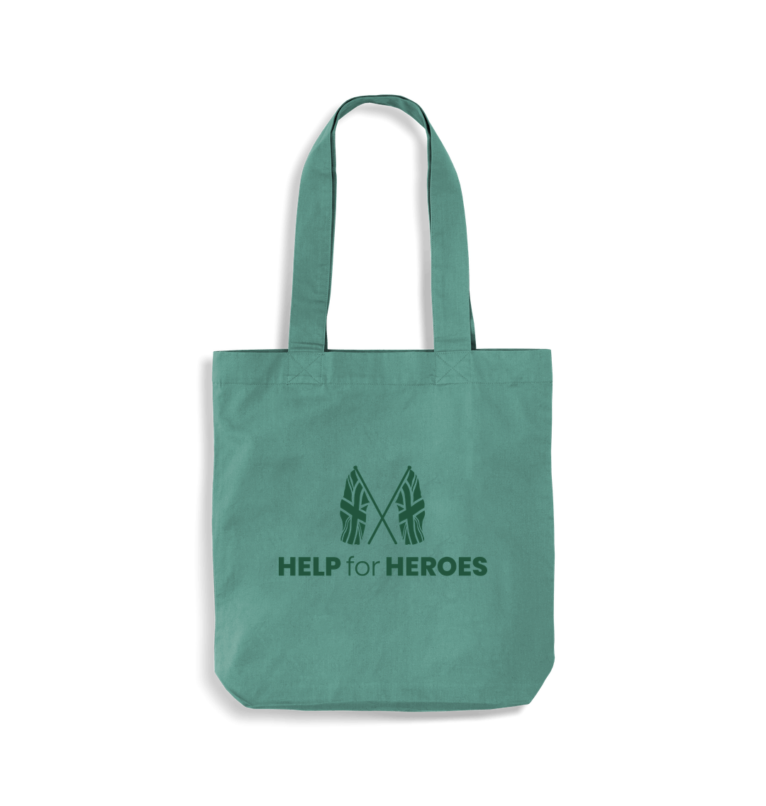 Flag Legacy Organic Bag For Life Sage Green Help For Heroes Trading