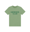 Sage Heroes Club Kids T-shirt Green