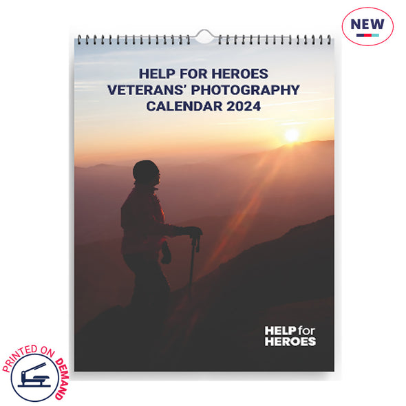 Help for Heroes 2024 Veteran Photography Calendar