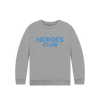 Athletic Grey Heroes Club Kids Sweatshirt Grey