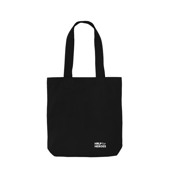 Black Classic Reusable Tote Bag Black