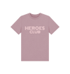 Mauve Heroes Club Kids T-shirt Pink