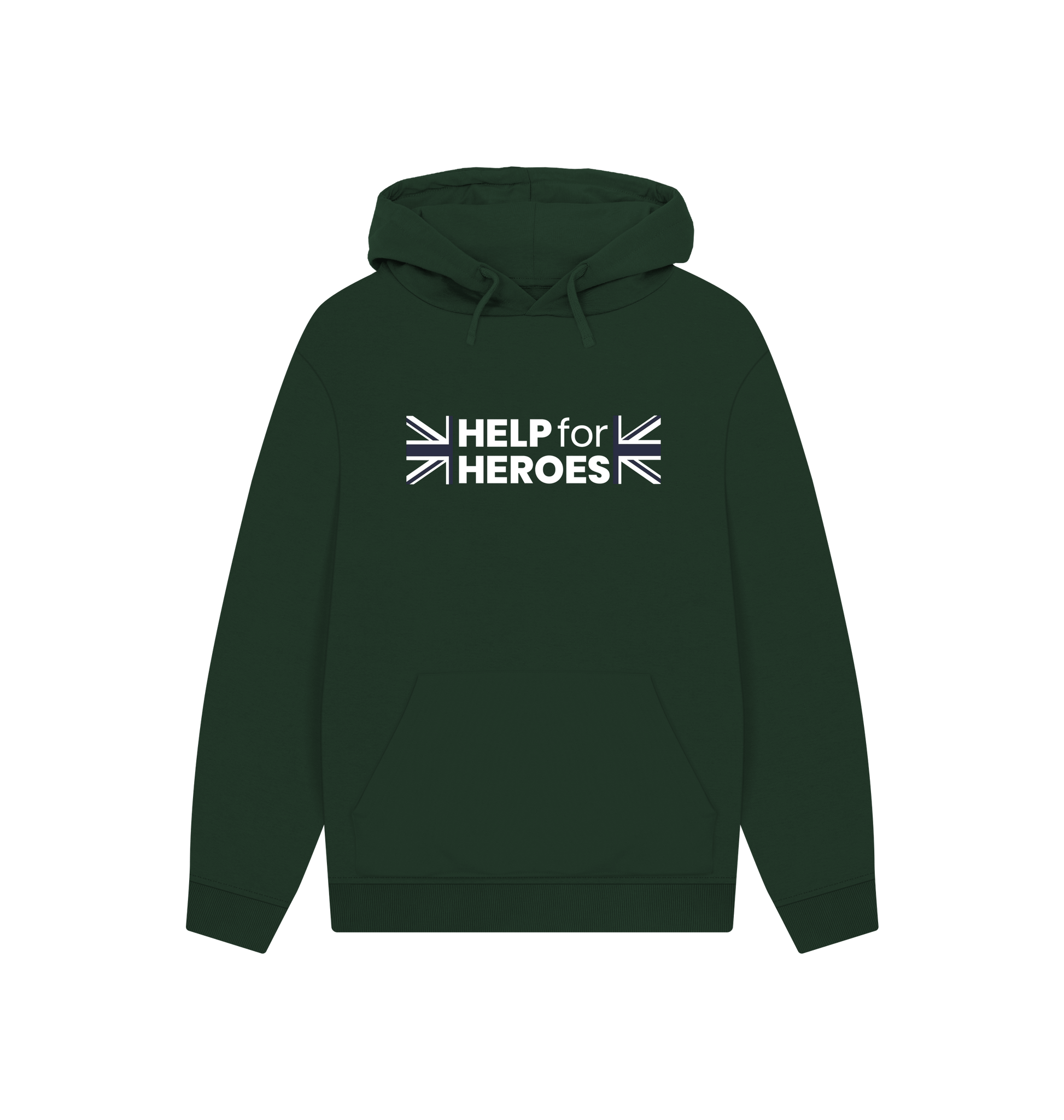 Evergreen Printed Hoody Front