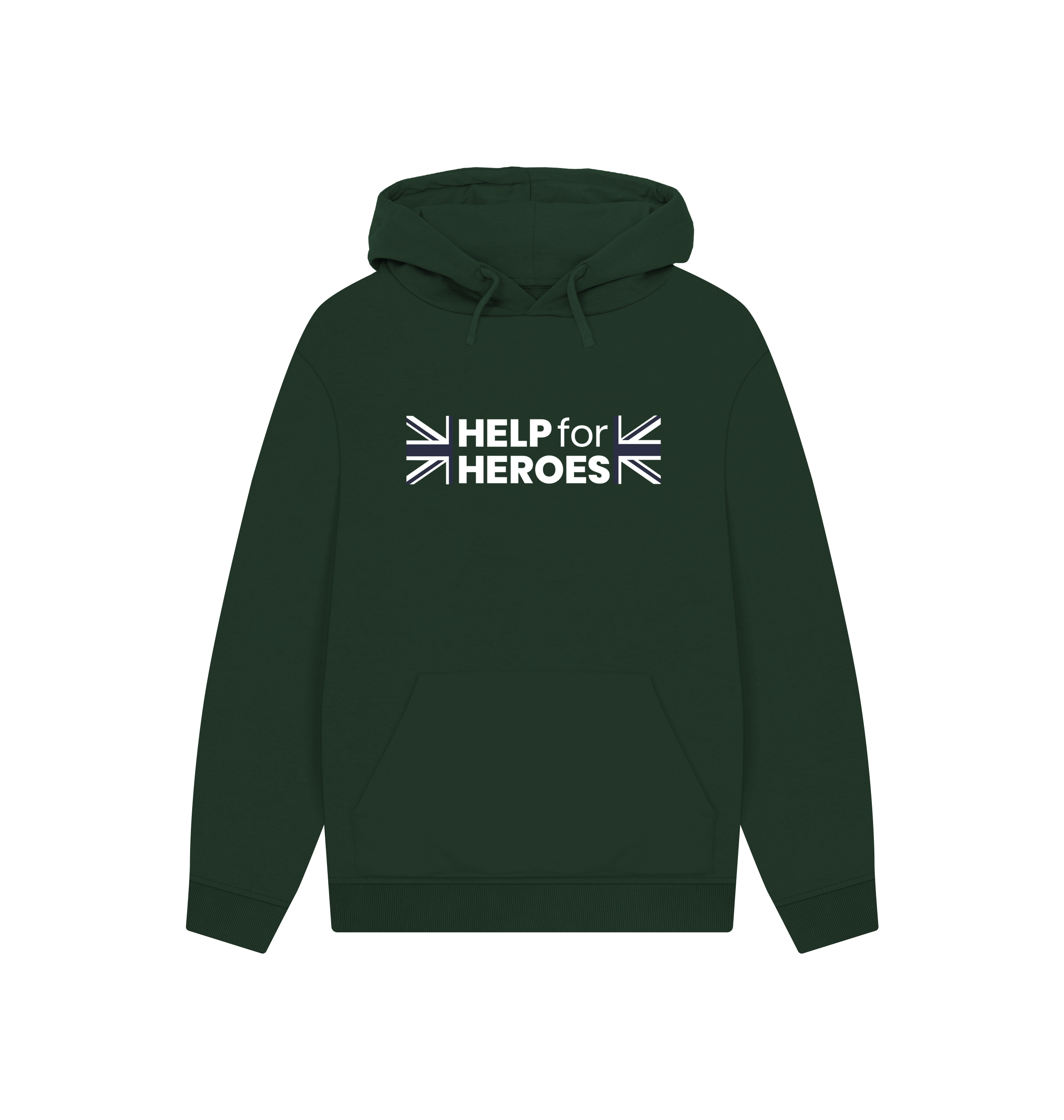 Evergreen Printed Hoody Front