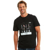 Help for Heroes Black Four Candles T-Shirt