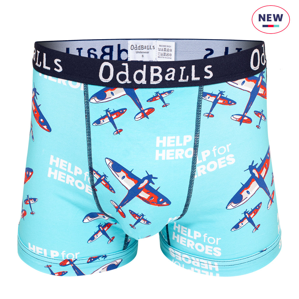 Blue Fly Past Boxer Shorts