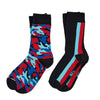 Help for Heroes Tri Colour Camo and Stripes Socks Twin Pack