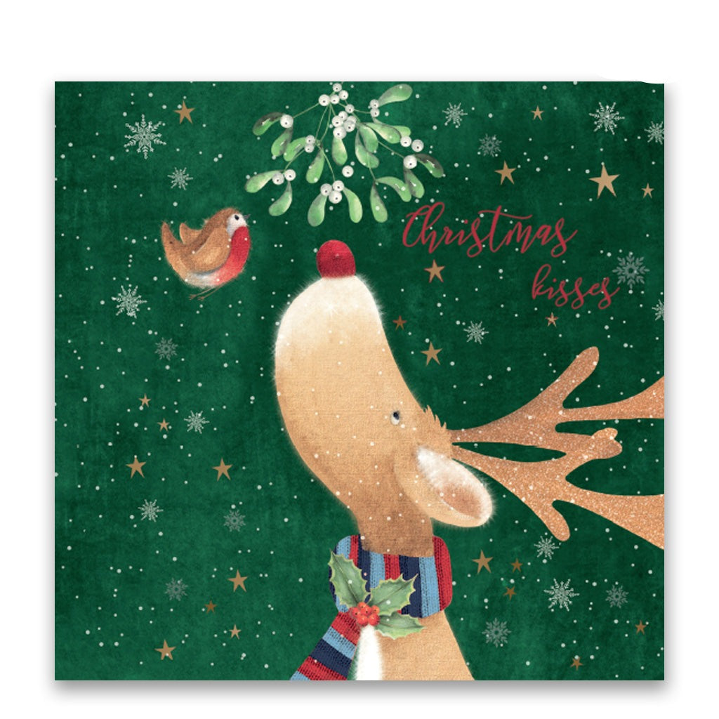 Christmas Mistletoe Charity Christmas Cards Pack of 10 Help for Heroes