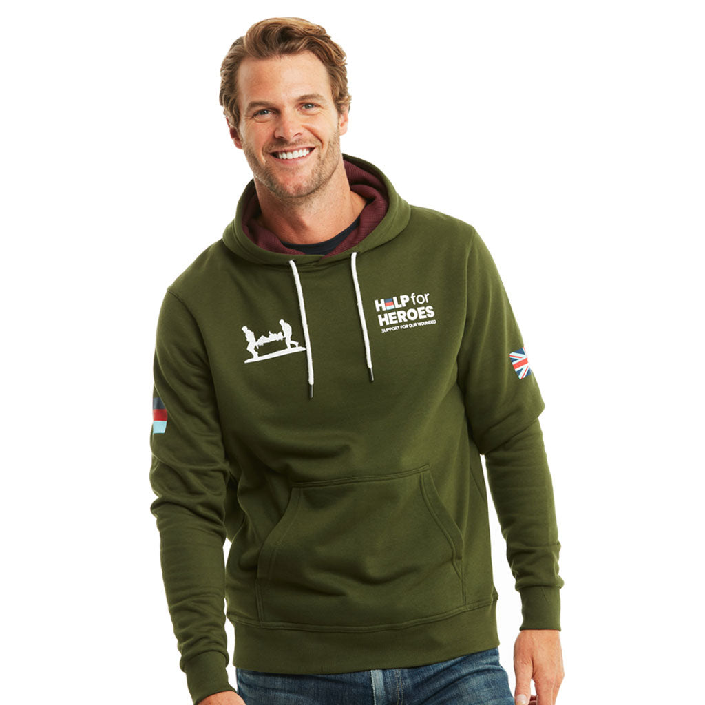 Combat Green Heritage Pullover Hood