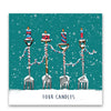 Help for Heroes Four Candles Charity Christmas Cards - Pack of 10
