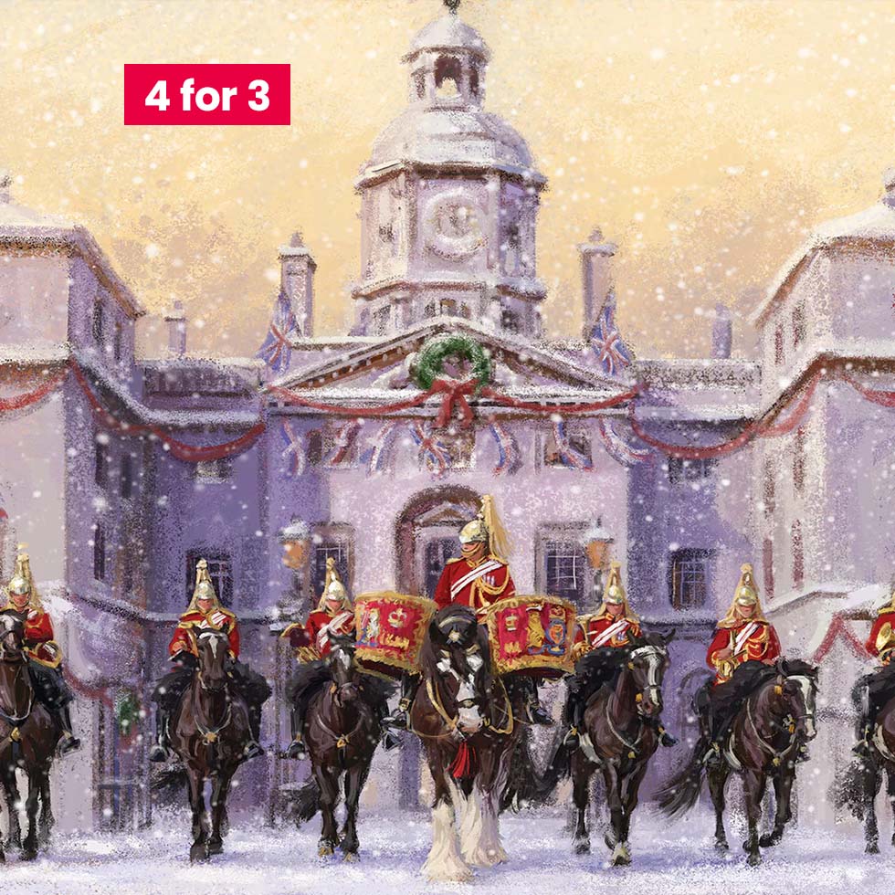 Charity Christmas Cards - Horse Guards Parade 10pk