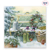 Garden Bench Scene Charity Christmas Cards - 10 Pack