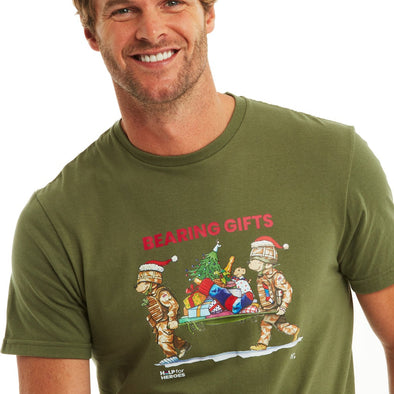 Help for Heroes Green Bearing Gifts T-Shirt