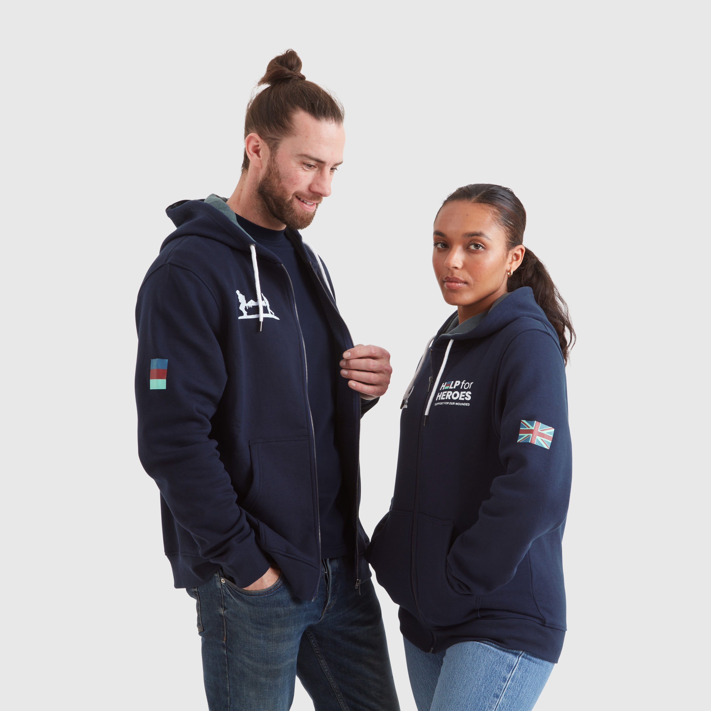 REWARD IF FOUND FUR AFGHAN ZIP HOODIE