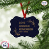 Help for Heroes Love, Honour, Remember Christmas Decoration