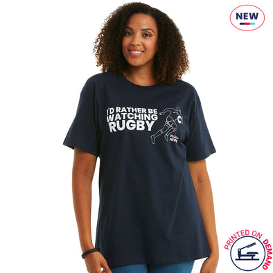 Help for Heroes I'd Rather Be Watching Rugby T Shirt