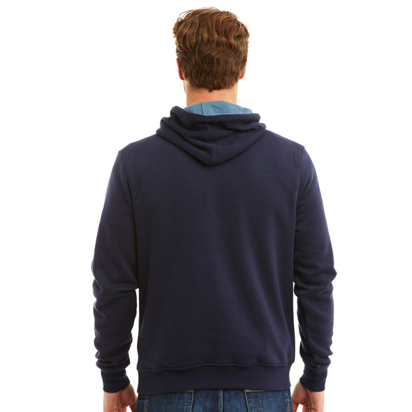 Union Jack Legacy Hoody in Navy