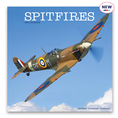 Help for Heroes Spitfire Month to View 2024 Calendar