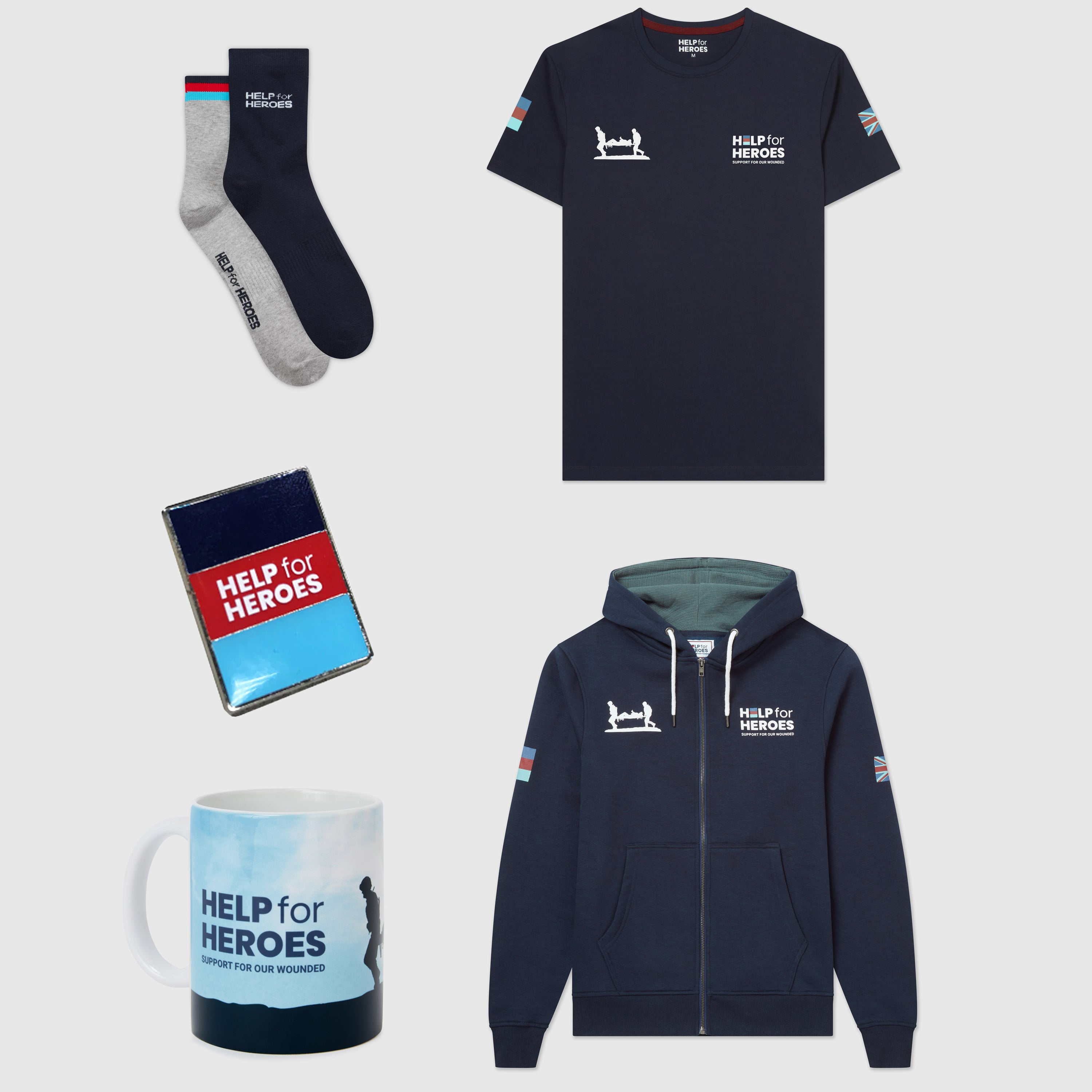 Supporters Club Starter Bundle with Zipped Hoodie