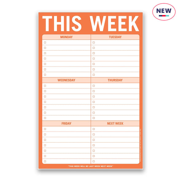 Help for Heroes This Week Planner Notepad