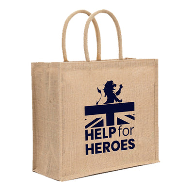 Help for Heroes Vigour Jute Bag