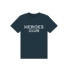 Denim Blue Heroes Club Kids T-shirt Navy