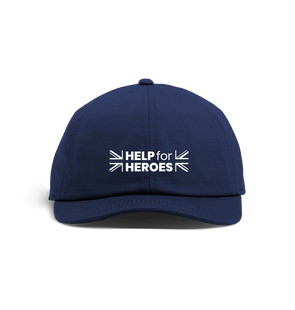 Oxford Navy Union Jack Spliced Legacy Cap Navy