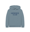 Stone Blue Heroes Club Kids Hoodie Stone Blue