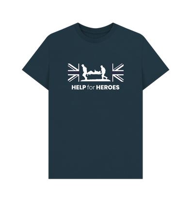 Denim Blue Union Jack Legacy T-Shirt Denim Blue