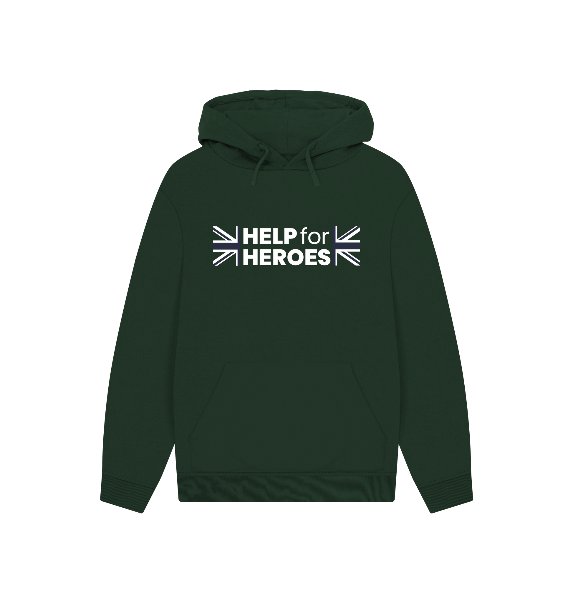 Evergreen Printed Hoody Front
