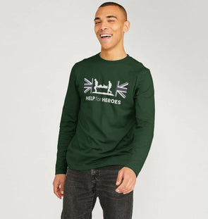 Union Jack Legacy Long Sleeve T-Shirt Evergreen