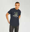 CHRISTMAS LAND ROVER T-SHIRT NAVY