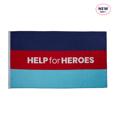 Help for Heroes Tri Flag