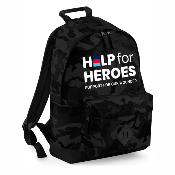 Help for Heroes Midnight Camo Honour Backpack