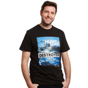 Help for Heroes Black Hunt Class Destroyer T-Shirt