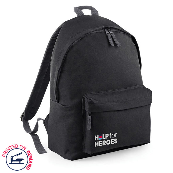 Help for Heroes Black Honour Pocket Backpack