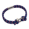 Help for Heroes Blue Shackle Cord Bracelet