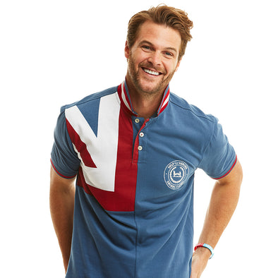 Help for Heroes Blue Quarter Union Jack Polo