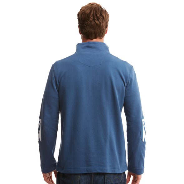 Help for Heroes Ensign Blue Union Jack Collar Sweatshirt