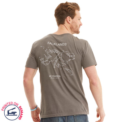 Help for Heroes Grey Commemorative Falklands T-Shirt