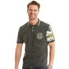 Help for Heroes Green Neptune Union Jack Sleeve Polo