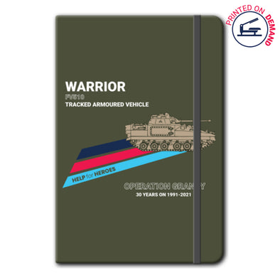 Help for Heroes | Warrior Notebook