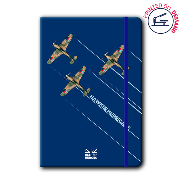 Help for Heroes Hawker Hurricane Notebook
