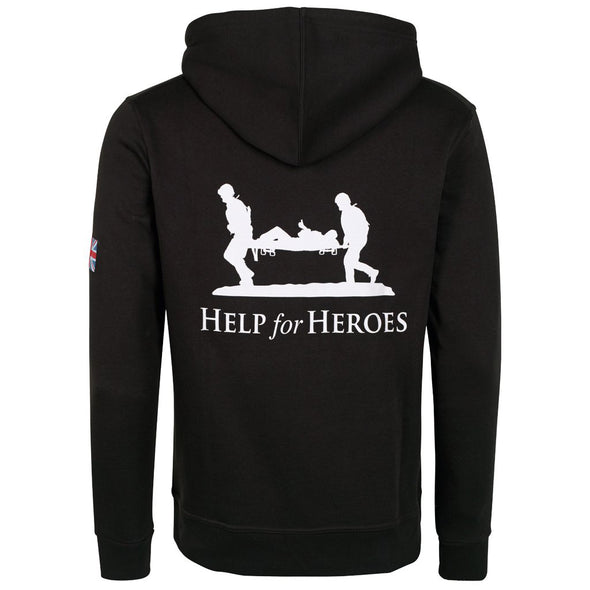 Help for Heroes Black Heritage Zipped Hoody