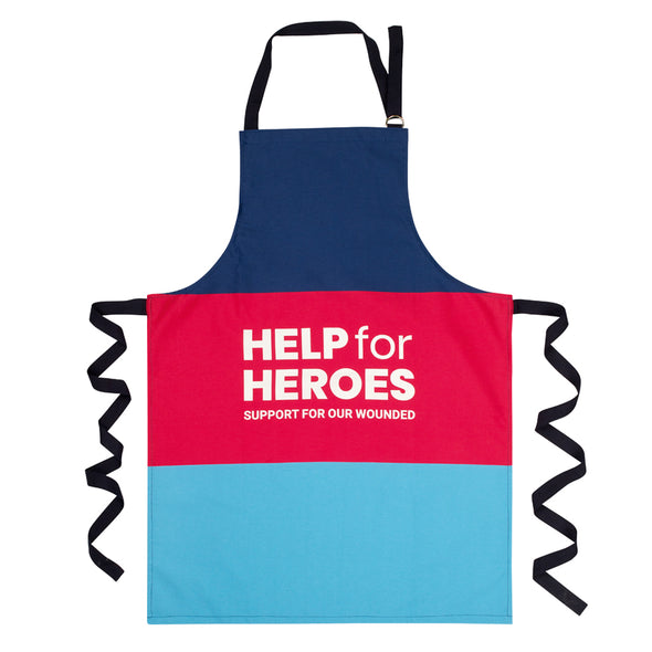 Help for Heroes Tri Colour Block Apron