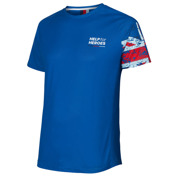 Help for Heroes Tri Colour Technical T-Shirt