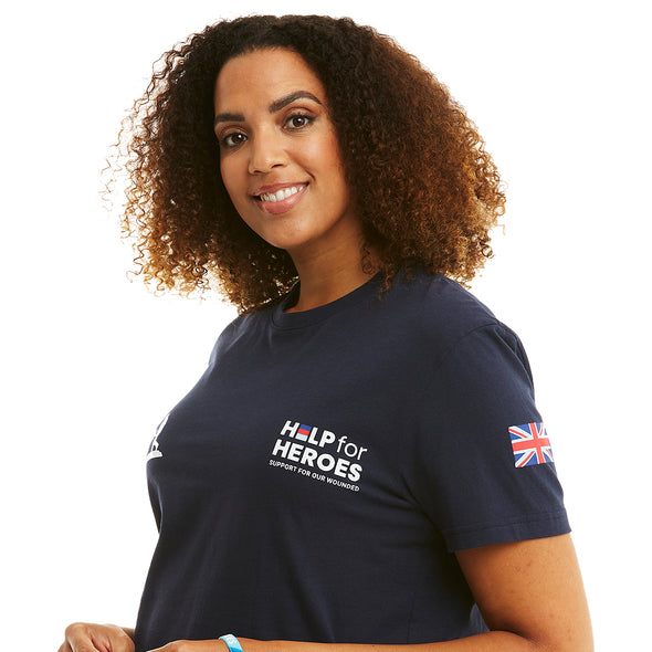 Help for Heroes Heritage T-Shirt in Navy