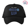 Help for Heroes Black Hero Up Trucker Baseball Cap