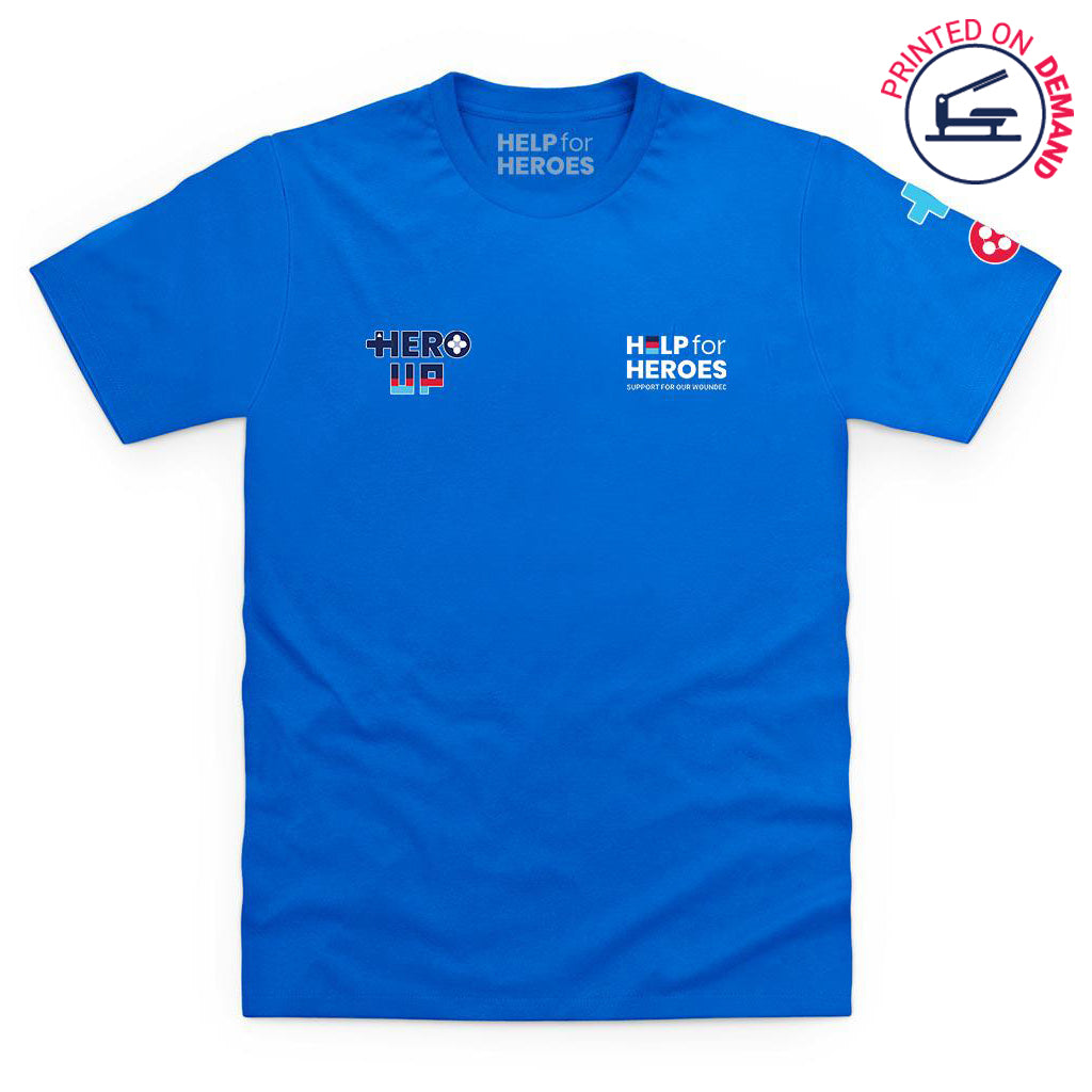 lovgivning Migration hane Help for Heroes | Royal Blue Hero Up T-Shirt